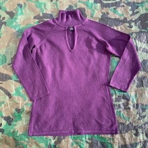 Dark plum 3/4 sweater size small